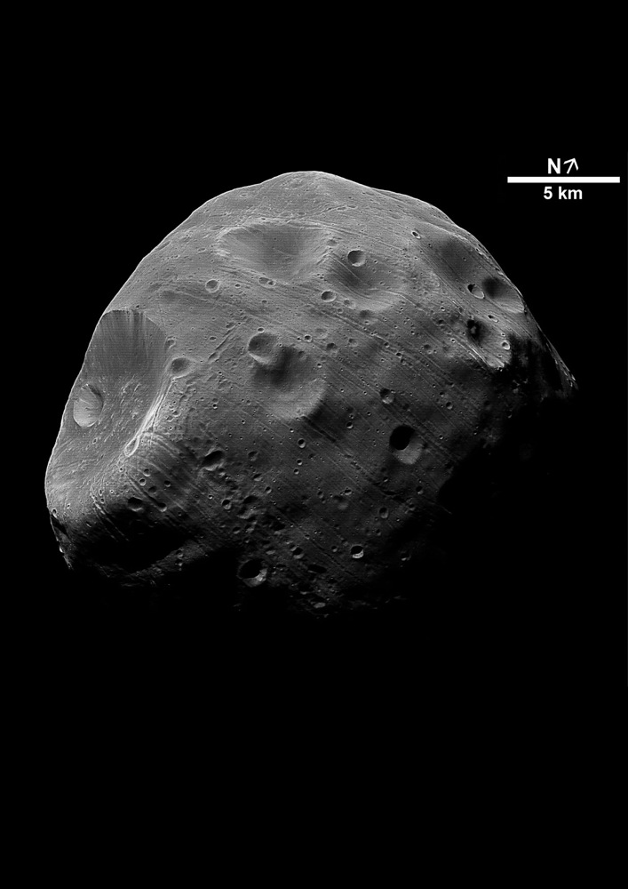 Potato-Shaped Mars Moon Phobos May Be a Captured Asteroid